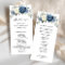 Dusty Blue Navy Champagne Ivory Floral Wedding