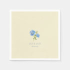 Dusty Blue & Pastel Yellow Hydrangea Wedding
