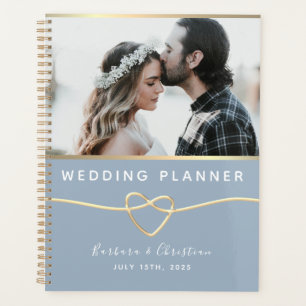 Dusty Blue Photo Wedding Planner
