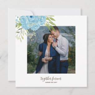 Dusty Blue Roses NewlyWeds Wedding