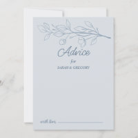 Dusty Blue Simple Boho Floral Wedding Advice