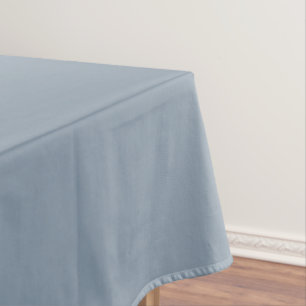 Dusty Blue Solid Color Tablecloth