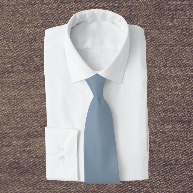 Dusty Blue Solid Color Tie (Creator Uploaded)