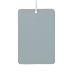 Dusty Blue Solid Colour Car Air Freshener