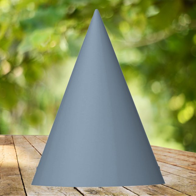 Dusty Blue Solid Colour Party Hat (Creator Uploaded)