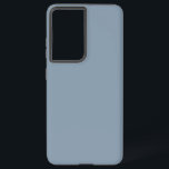 Dusty Blue Solid Colour Samsung Galaxy Case<br><div class="desc">Dusty Blue Solid Colour.
A refined and calming shade of cool slate blue. This colour captures the serenene calm of a misty morning sky or the gentle hues of a distant mountain range. This versatile blue seamlessly integrates into modern and classic aesthetics alike. This serene blue brings a touch of understated charm and timeless appeal.</div>