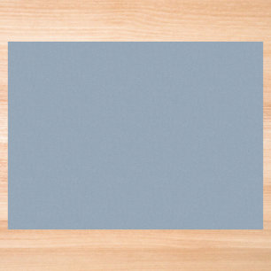 Dusty Blue Solid Colour Tissue Paper