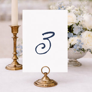Dusty Blue Table 3 – French Stripe Wedding Invitation