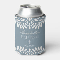 Dusty Blue Talavera Spanish Fiesta Baptism Favours