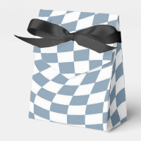 Dusty Blue Wedding Collection Check Chequered   