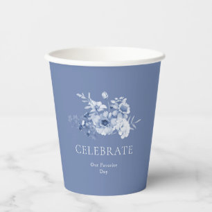Dusty Blue Wedding Cup – Celebrate