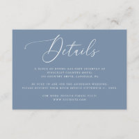 Dusty Blue Wedding Details | Coastal Accommodation
