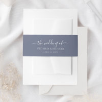 Dusty Blue Wedding
