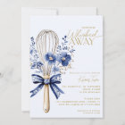 Dusty Blue Whisked Away Toile Bridal Shower
