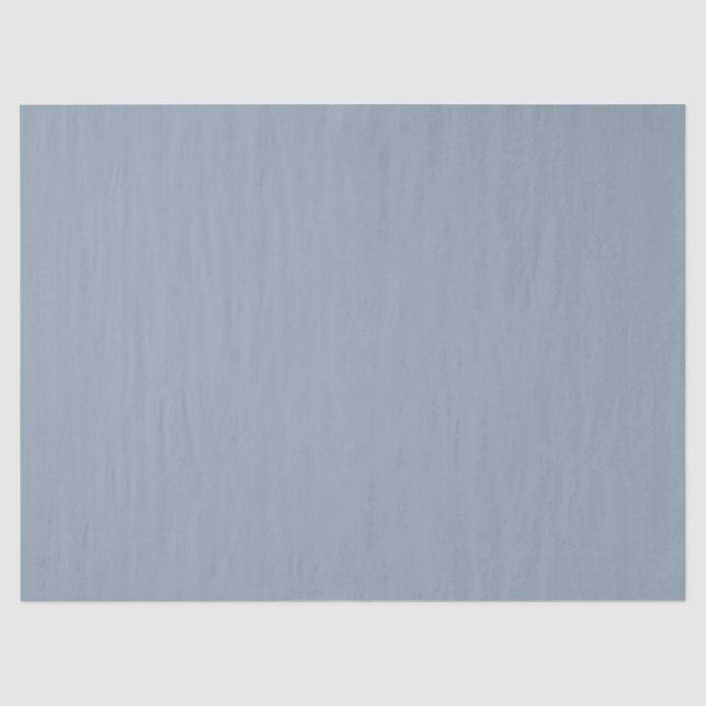 Dusty Dove Blue Color Tissue Paper (Front)
