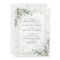 Dusty Eucalyptus Botanical Gold Greenery Wedding