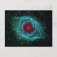 Dusty Eye of Helix Nebula by Spitzer Telescope