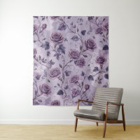 Dusty Lavender Rose Moody Dreamy Hues Floral