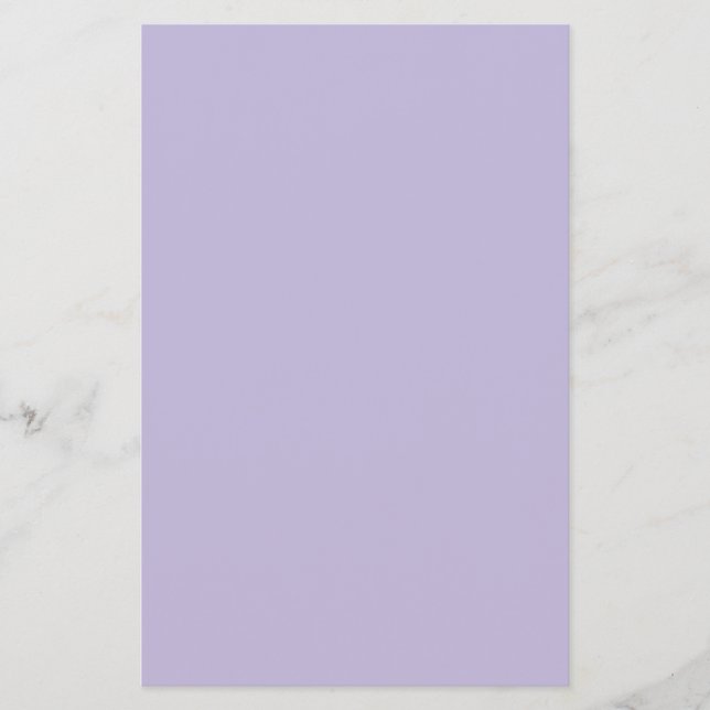 Dusty Lavender Solid Color Flyer (Front)