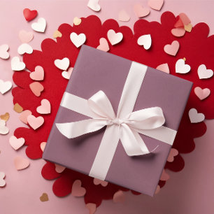 Dusty Mauve - Pink Wrapping Paper Roll