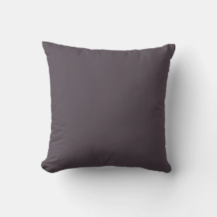 Dusty Midnight Purple Color Cushion