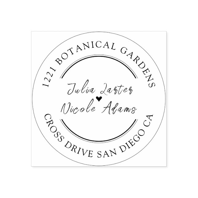 Dusty Navy Blue Pink Hibiscus Bloom Wedding Shower Rubber Stamp (Imprint)