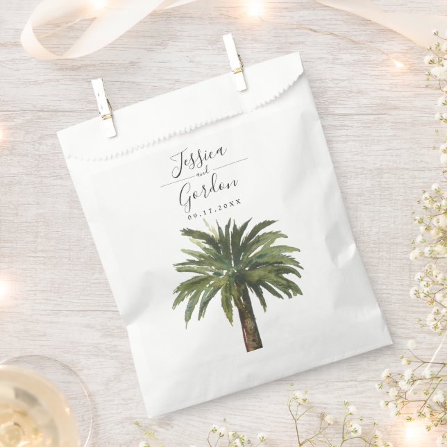 Dusty Palm |  Favour Bags (Clipped)