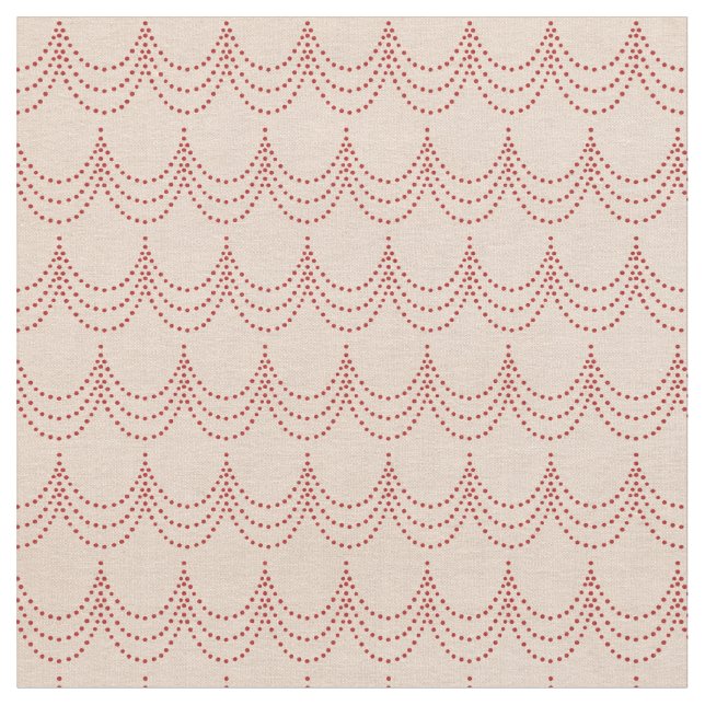 Dusty Pink Chandeliers Fabric (Close Up)
