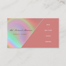 Dusty Pink Holographic