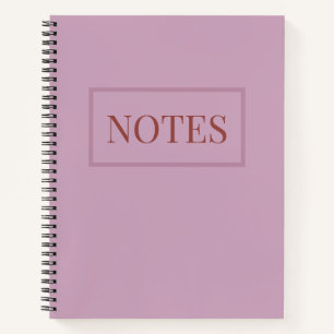 Dusty Pink Notebook