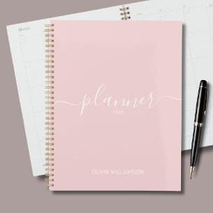 Dusty Pink Professional Business Planner