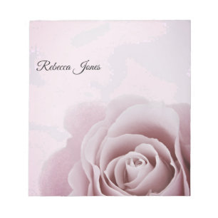 Dusty Pink Rose Notepad