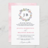 Dusty Pink Roses Midsummer Floral Wedding