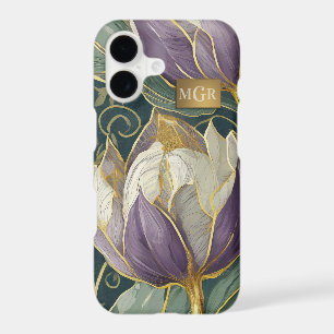 Dusty Purple Tulip Dream - Vintage Botanical Art