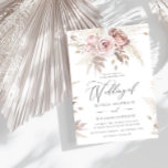 Dusty Rose Blush Boho Pink Floral Wedding Invitation<br><div class="desc">Dusty Rose Blush Boho Pink Floral Wedding Invitation

We also have plenty of other Invitation and collections.</div>