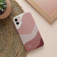 Dusty Rose Boho Colour Flow Monogram