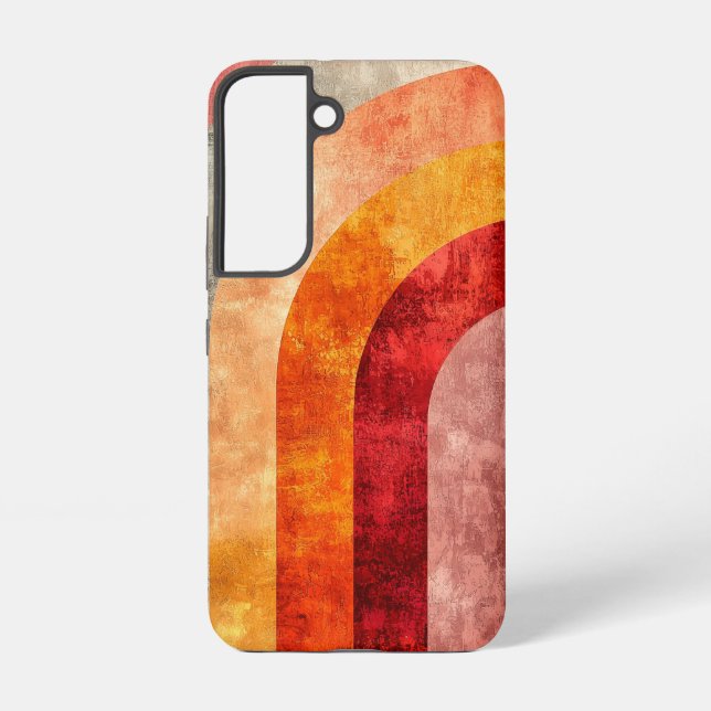 Dusty Rose Curves Phone Case (Back)