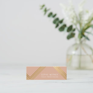 Dusty Rose Feminine Business Card