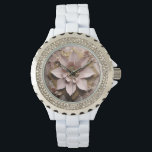Dusty Rose Floral - eWatch Watch<br><div class="desc">Dusty Rose Floral - eWatch Watch
Design 07
A perfect gift!</div>