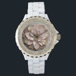 Dusty Rose Floral - eWatch Watch<br><div class="desc">Dusty Rose Floral - eWatch Watch
Design 04
A perfect gift!</div>