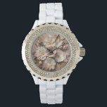Dusty Rose Floral - eWatch Watch<br><div class="desc">Dusty Rose Floral - eWatch Watch
Design 12
A perfect gift!</div>