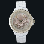 Dusty Rose Floral - eWatch Watch<br><div class="desc">Dusty Rose Floral - eWatch Watch
Design 10
A perfect gift!</div>