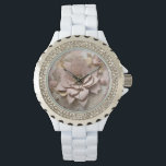 Dusty Rose Floral - eWatch Watch<br><div class="desc">Dusty Rose Floral - eWatch Watch
Design 10
A perfect gift!</div>