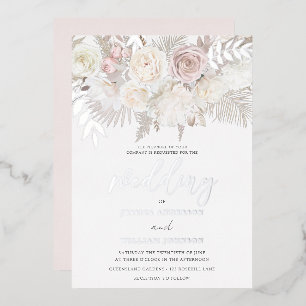 Dusty Rose & Ivory Boho Wedding Silver