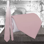 Dusty Rose Monochromatic Ombre Wedding Neck Tie<br><div class="desc">A dusty rose solid colour monochromatic ombre wedding neck tie.</div>