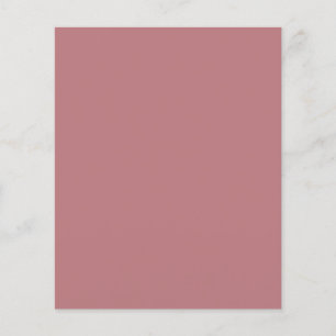 Dusty Rose Monochrome Wedding Flyer
