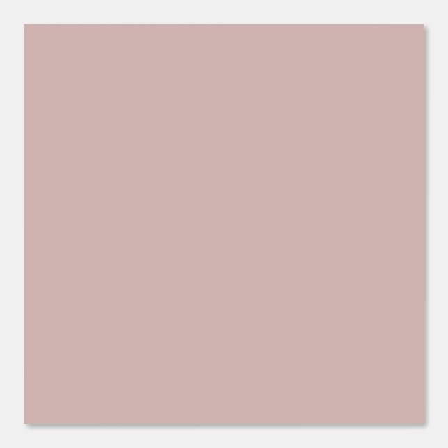 Dusty Rose Pink Solid Custom Colour Background Wallpaper (Front)