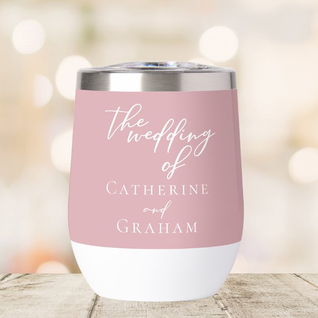 Dusty Rose Pink Wedding Personalised (Creator Uploaded)