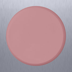 Dusty Rose Solid Color Magnet