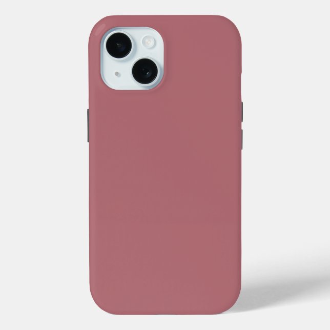 Dusty Rose Solid Colour  Case-Mate iPhone Case (Back)